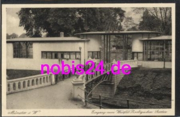 Münster Westphalia zoological garden entrance *ca.1930