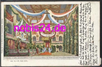 85354 Freising Commemoration of the grammar school artist event card o around 1903