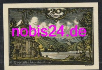 83684 Tegernsee emergency money 20 pfennigs around 1920