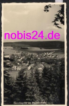 95179 Geroldsgruen Frankenwald  o 15.6.1957