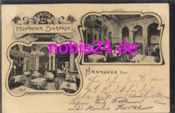Hanover Restaurant Munich Beer Hall o October 13, 1904