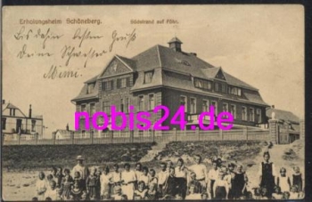 25438 Schoeneberg Erholungsheim Foehr o ca.1920
