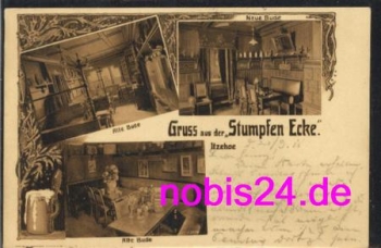 25524 Itzehoe Gasthaus Stumpfe Ecke o 21.9.1911