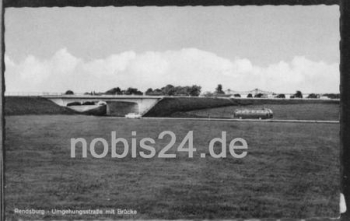 24768 Rendsburg bridge by bus *ca.1950