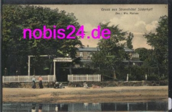 Flensburg Strandhotel Suderhaff o 15.10.1909