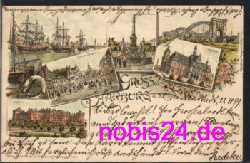Hamburg Litho o 12.11.1899