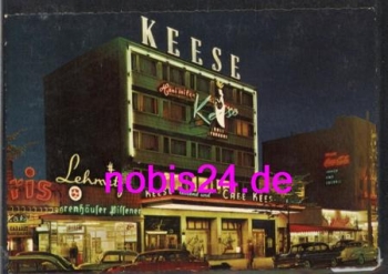 Hamburg Cafe Keese und Geschäfte o ca.1960