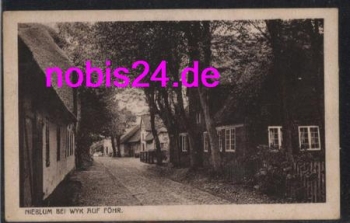 25938 Nieblum Foehr Dorfstrasse *ca.1920