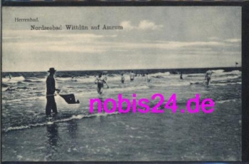 25946 Wittdun auf Amrum Herrenbad *ca.1920
