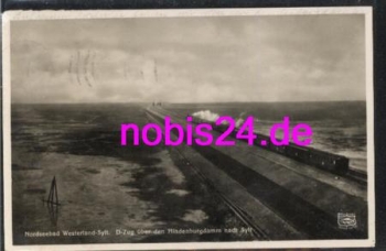 25980  Westerland Sylt Hindenburgdamm o 25.6.1936