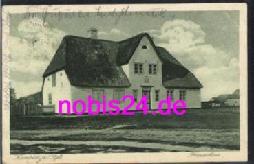 25999 Kampen auf Sylt  Friesenhaus o 25.8.1919