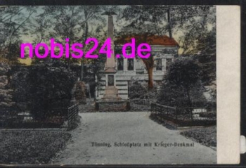 25832 Tonning Schlossplatz Kriegerdenkmal *ca.1920