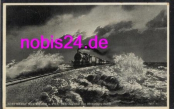 25980 Westerland D train Hindenburgdamm o 1936