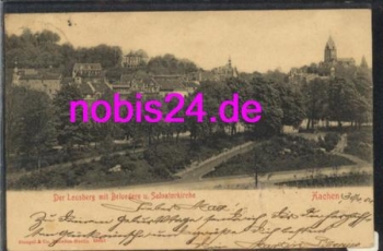 Aachen Lousberg mit Belvedere o 30.4.1904