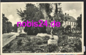 26580 Aurich Buergermeister Mueller Platz o 11.5.1953