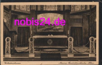 26350 Wilhelmshaven Marine Kirche Altar *ca.1930