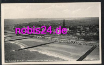 26757 Borkum general view * around 1950