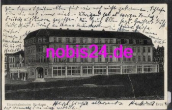 26757 Borkum Red Earth Railway Home * around 1940