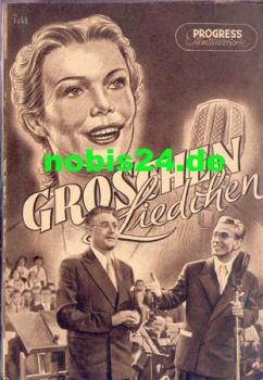Penny Song - Czechoslovak film ​​​​​​​8/54 Progress program