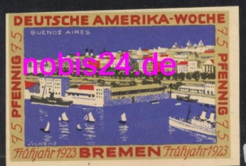 Bremen emergency money 75 pfennigs 1923