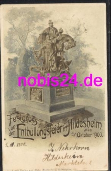 Hildesheim unveiling ceremony monument o 1900