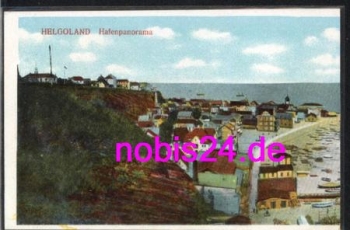 27498 Helgoland Hafenpanorama *ca.1910