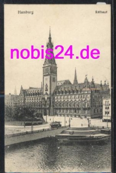 Hamburg Rathausblick o 6.5.1913