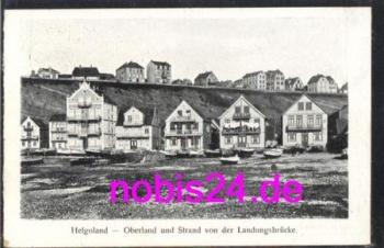 27498 Helgoland Oberland und Strand  *ca.1930
