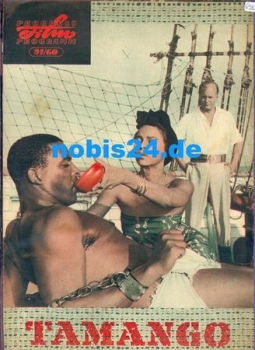 Tamango French film with Curd Jürgens ​​​​​​​Progress program 91/60
