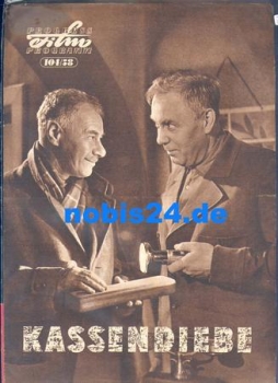 Cash register thieves - Czechoslovakian film 104/58 Progress program