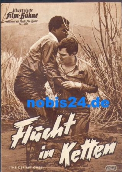 Flucht in Ketten (the dafiant ones) Illustrierte Film-Bühne 4391 Tony Curtis, Sidney Poitier