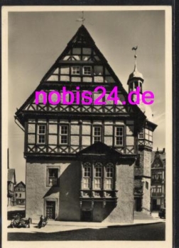 37671 Hoexter Weser Rathausgiebel *ca.1965