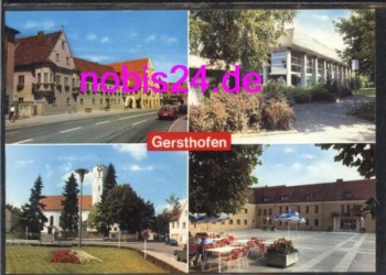 86368 Gersthofen Mehrbildkarte *ca.1984
