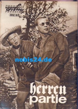 Men's part with  Hans Nielsen Götz George Reinhold Bernt Rudolf Platte ​​​​​​​102/64 Progress Film Program