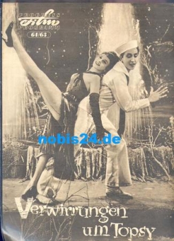 Confusion about Topsy with Willy Fritsch Grethe Weiser Paul Horbiger ​​​​​​​64/63 Progress Film Program