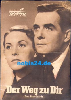 Der Weg zu Dir, ( Das Zerwürfnis), Progress Film Programm 123/57 tschechoslowakischer Film