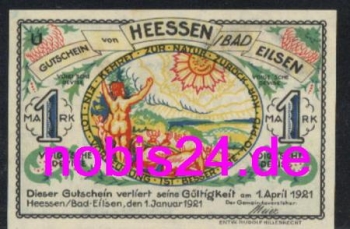 31707 Heessen Emergency money 1 mark 1921