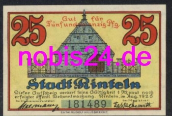 Paderborn Notgeld 50 Pfennige 1921