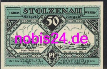 31592 Stolzenau  Notgeld 50 Pfennige 1921