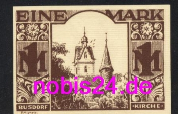 Paderborn emergency money 1 mark 1921
