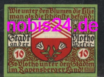32602 Vlotho emergency money 10 pfennigs around 1920