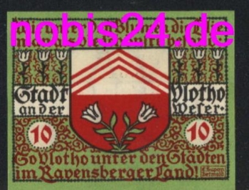 32602 Vlotho emergency money 10 pfennigs around 1921