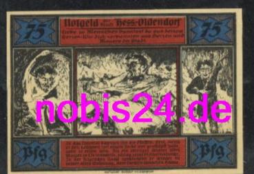 31840 Oldendorf Notgeld 75 Pfennige um 1920