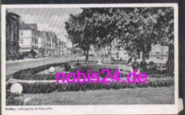 Giessen Ludwigsplatz Kaiserallee *ca.1950
