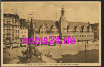 Leipzig Altes Rathaus o 9.10.1927