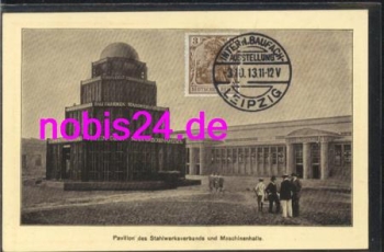 Leipzig International Building Exhibition No. 29 on October 3rd, 1913
