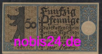 Kreuzberg Berlin emergency money district 6 50 pfennigs around 1920