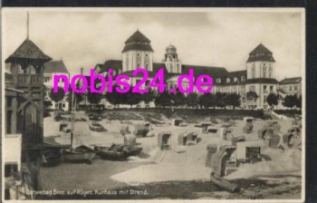 18609 Binz Kurhaus beach chairs *ca.1955