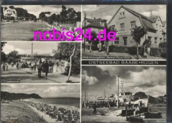 18586 Baabe Rugen Erholungsheim Schiff o 21.2.1968