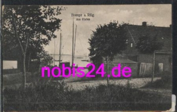 18556 Breege Rügen Am Hafen *ca.1920
